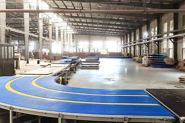 Transportador curvo de 90°